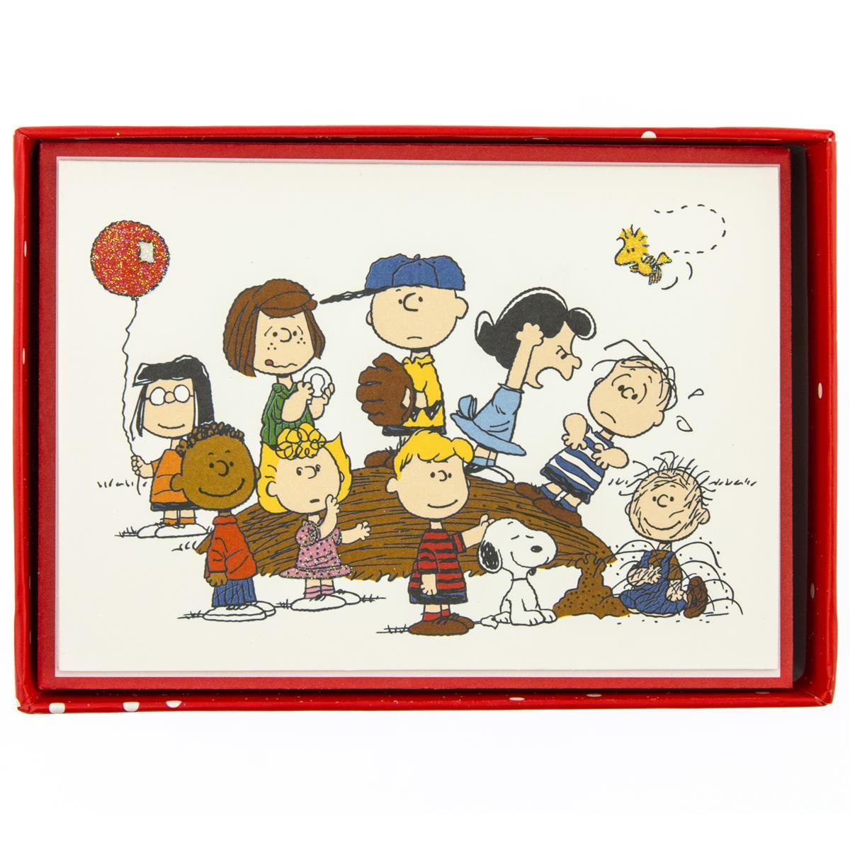 Peanuts Gang Boxed Cards