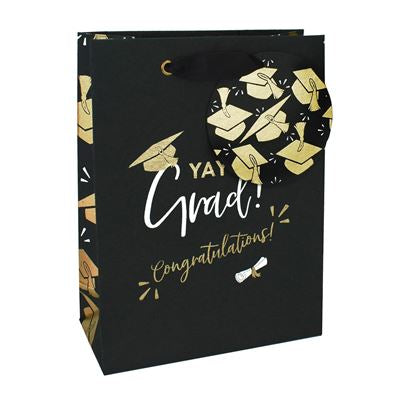 Yay Grad Medium Gift Bag & Tag
