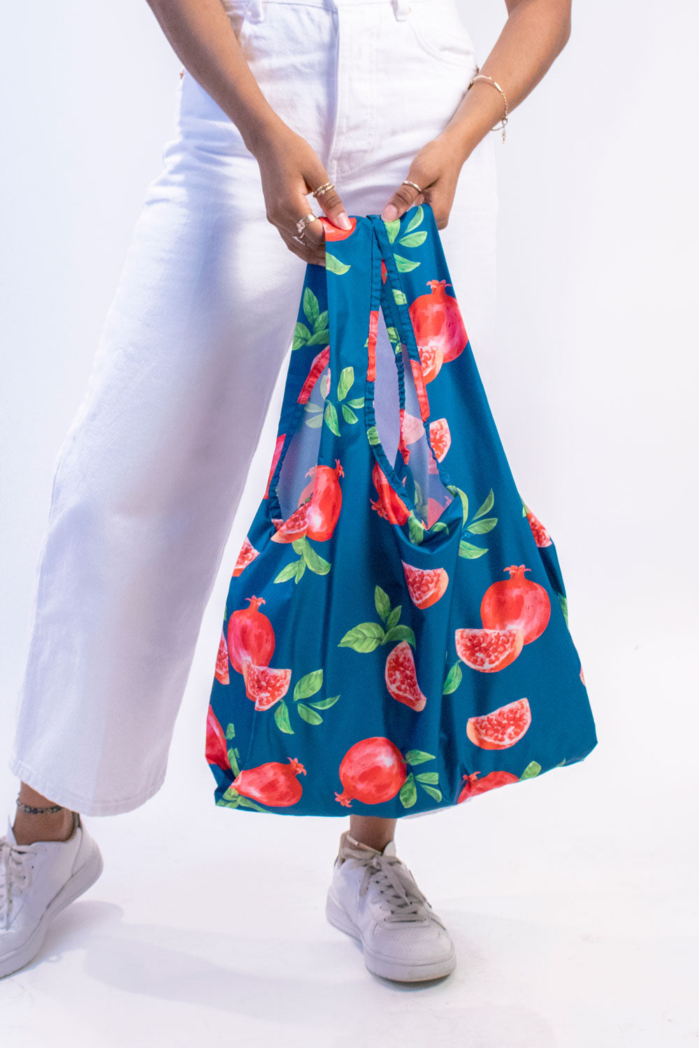 Pomegranate Medium Reusable Bag