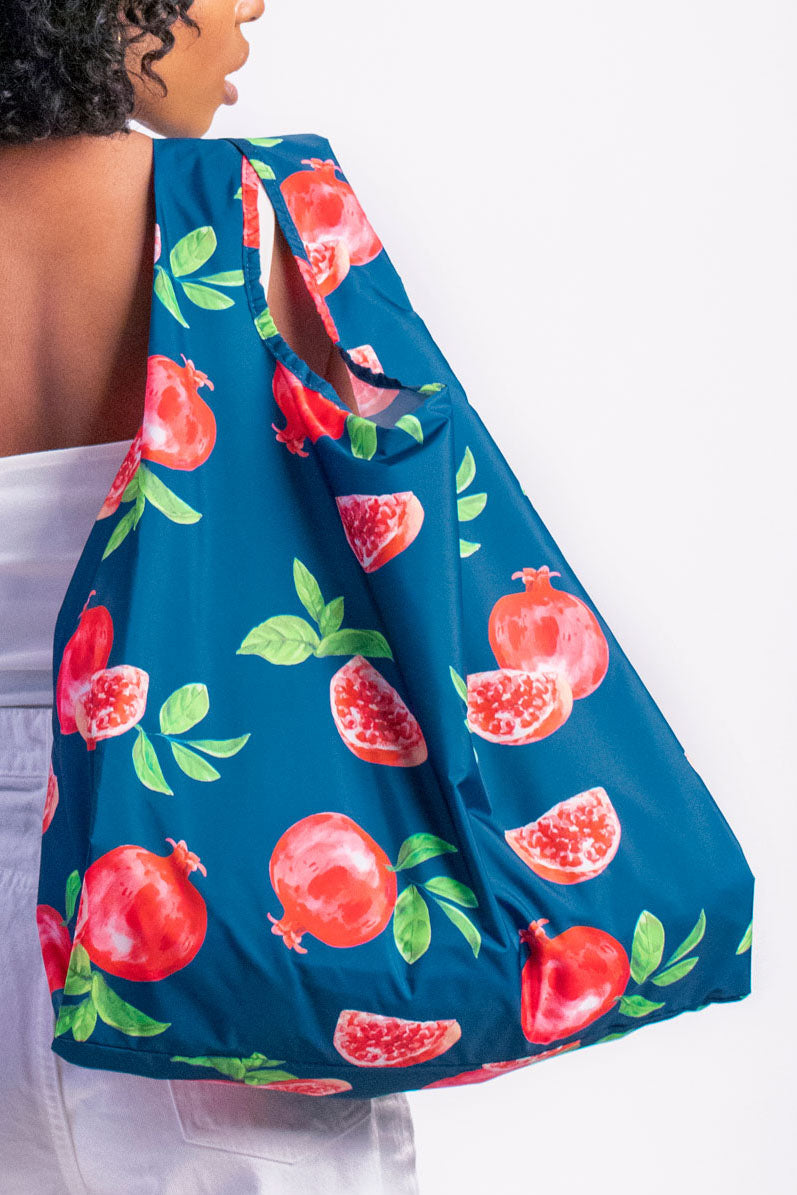 Pomegranate Medium Reusable Bag