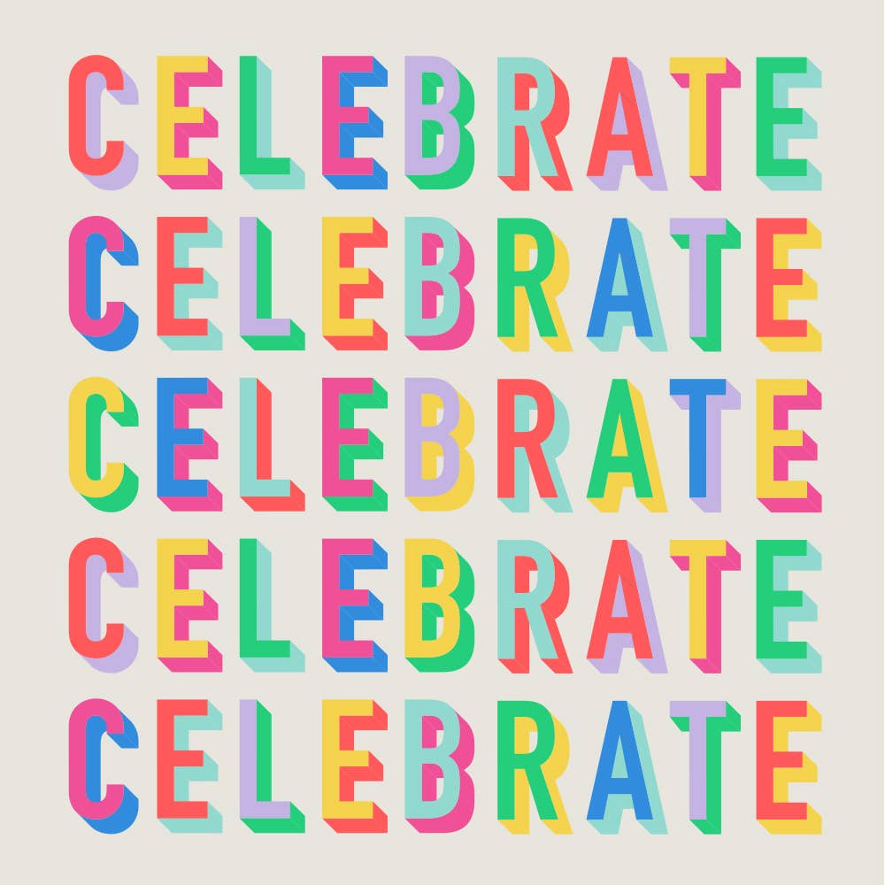 Celebrate Cocktail Napkins - 20ct