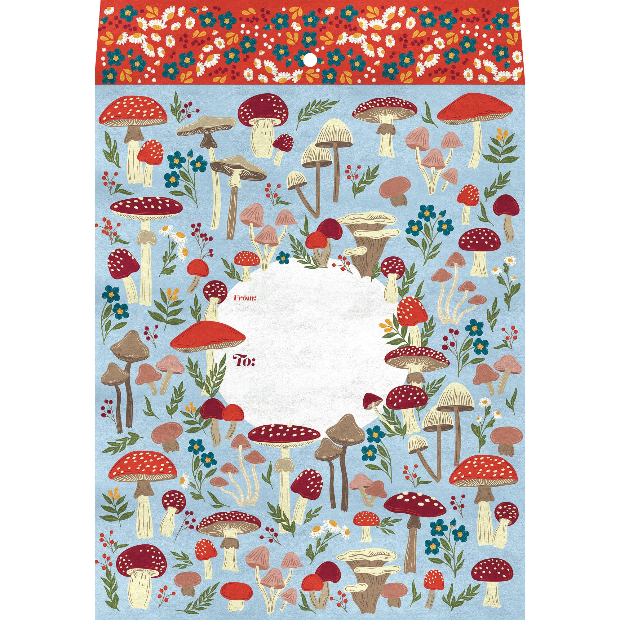 Mushroom Forest Mailing Envelope - Medium